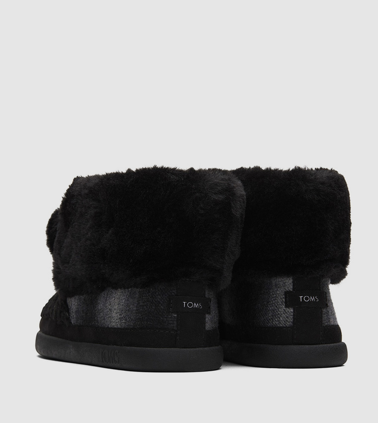 Toms on sale shearling boots