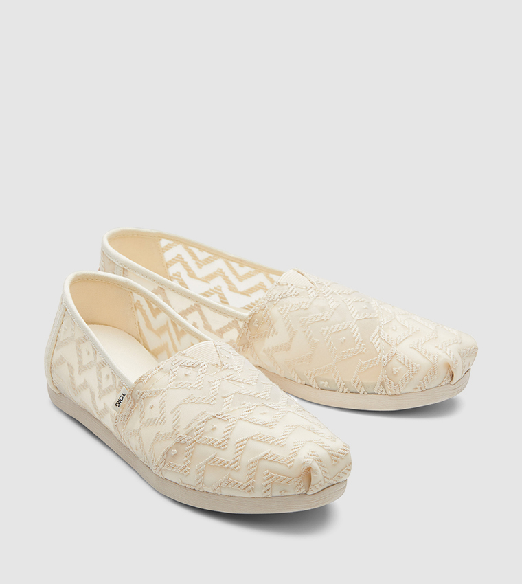 toms espadrille alpargata beige