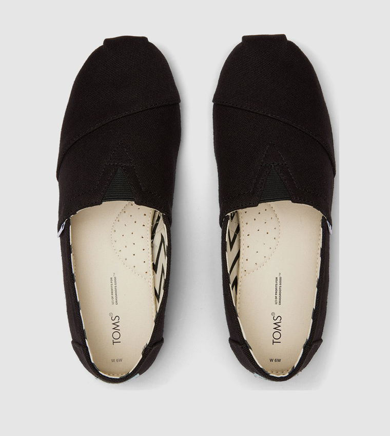 ALPARGATA Canvas Slip-On Shoes