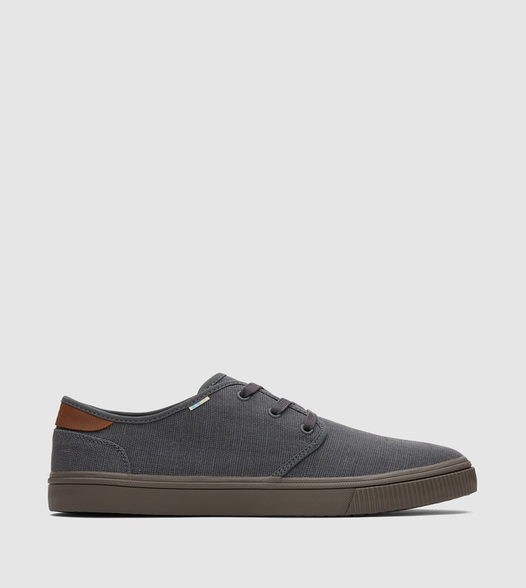 Toms canvas store lace up shoes