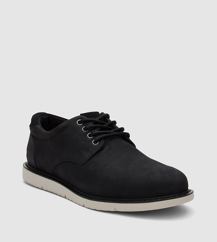 Buy Toms Navi Oxford Lace Up Shoes In Black 6thStreet Qatar