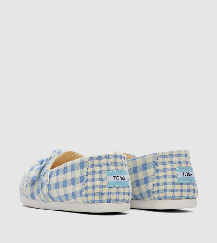 Toms on sale gingham shoes