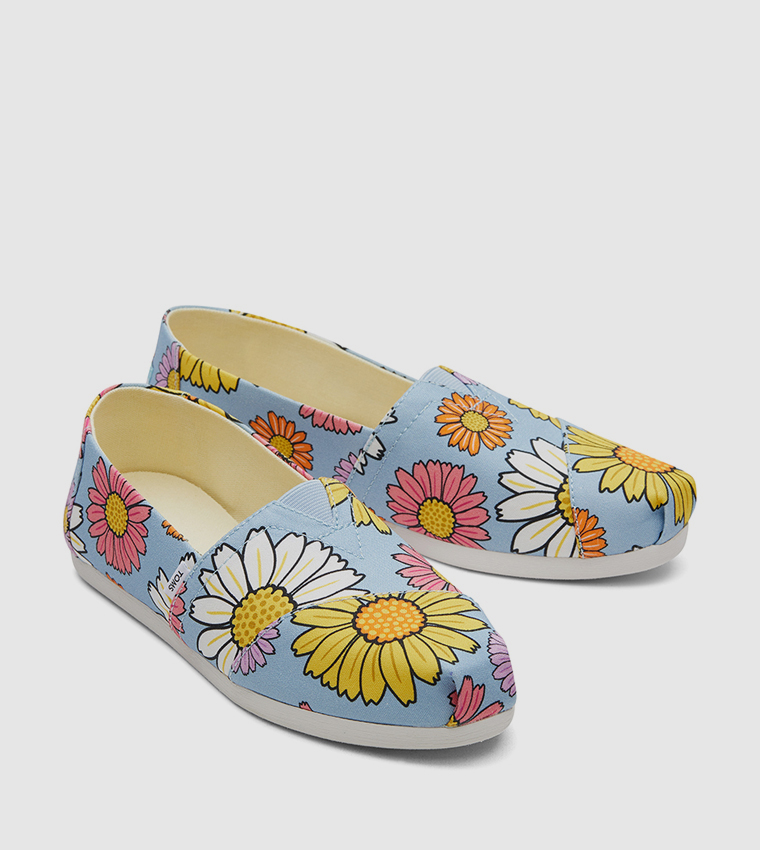 Toms hot sale floral shoes