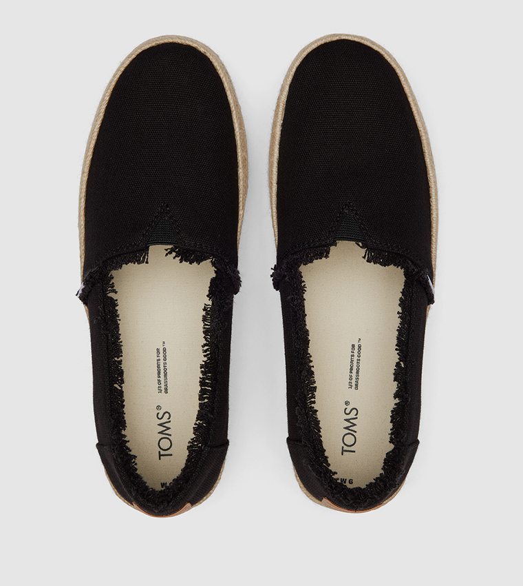 Valencia Platform Slip On Espedrilles