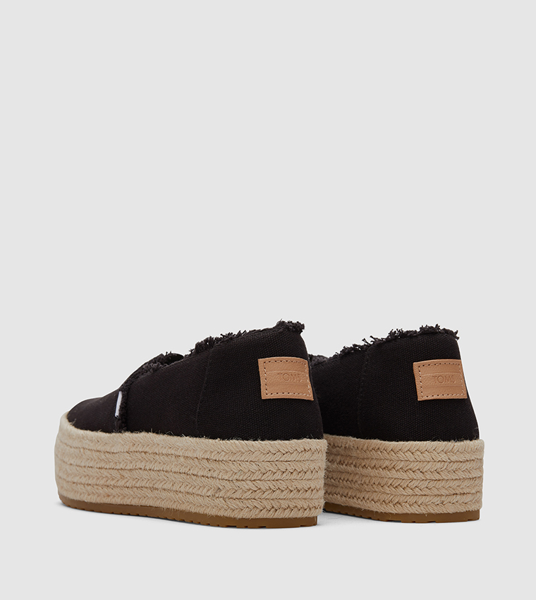 Valencia Platform Slip On Espedrilles