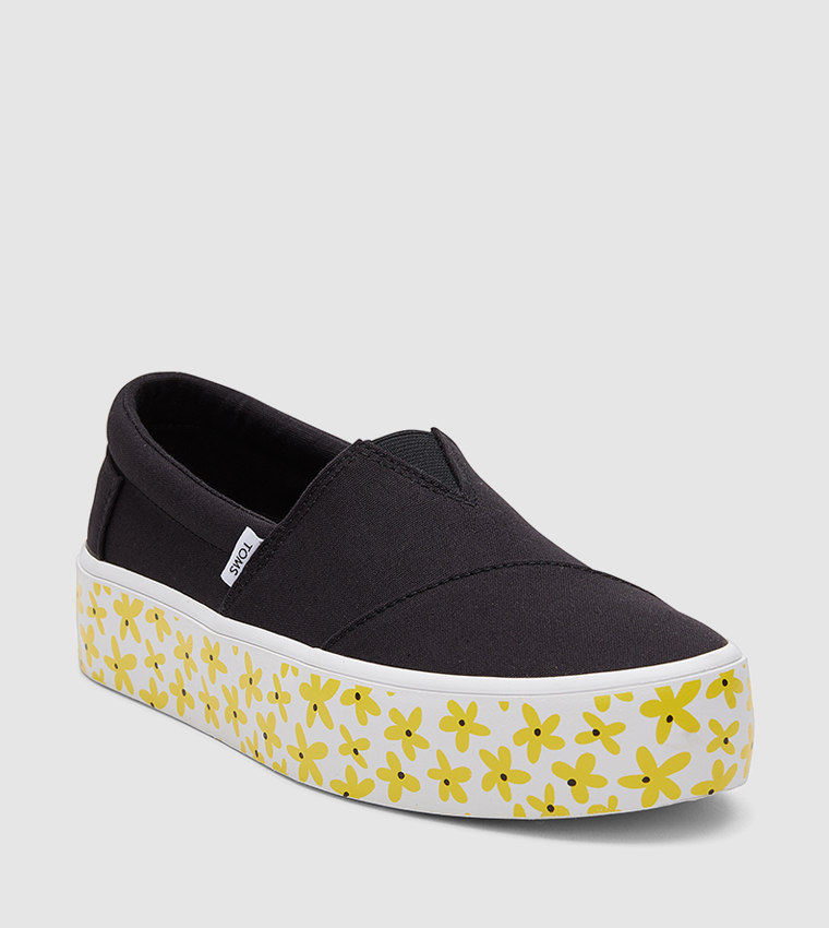 Platform slip cheap on sneakers