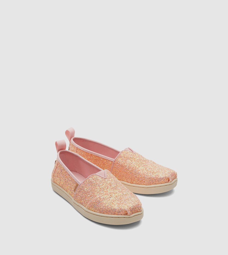 ALPARGATA Glitter Slip-On Shoes