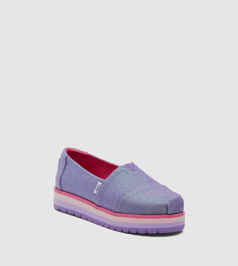 Purple store casual shoes