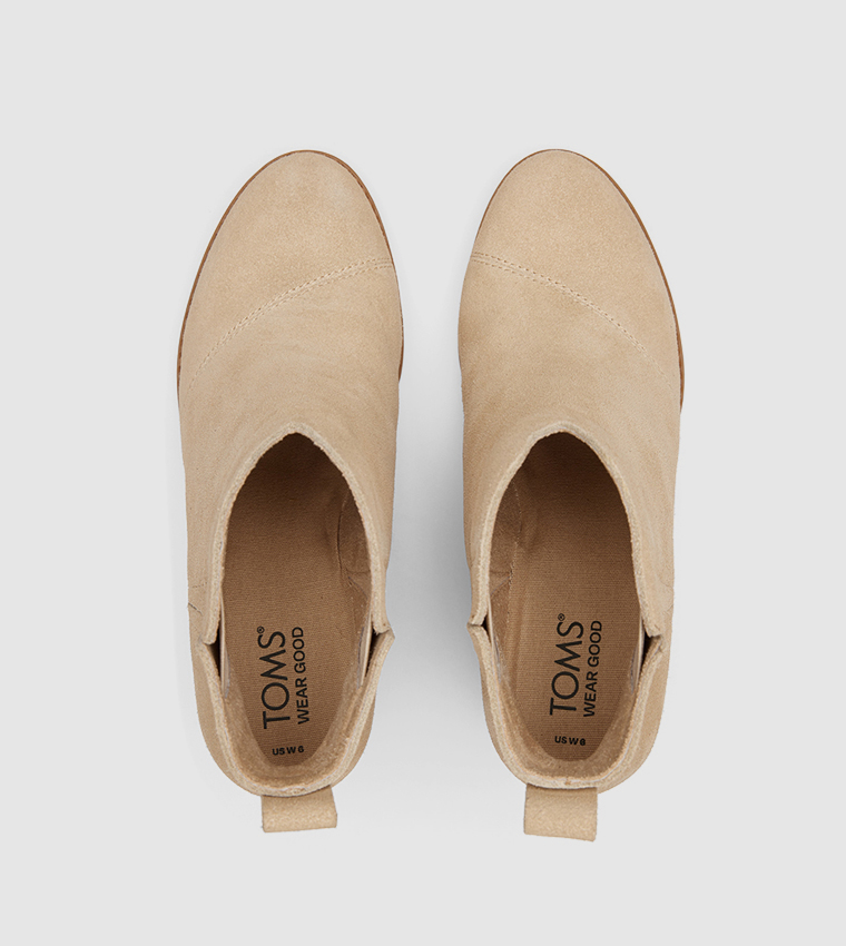 CLARE Round Toe Ankle Boots