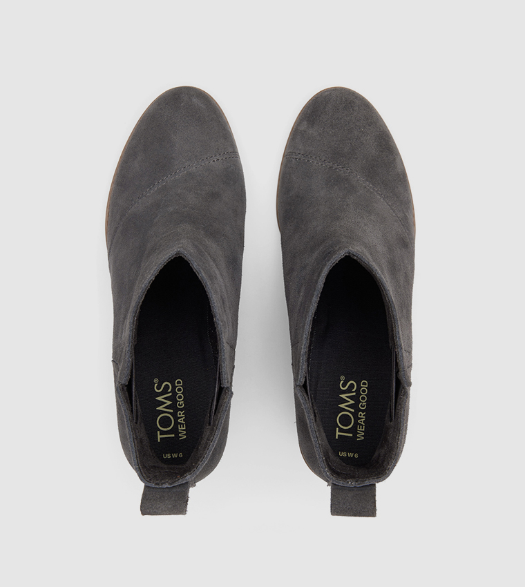 Toms open best sale toe ankle boots