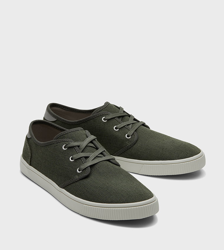 Green store casual shoes