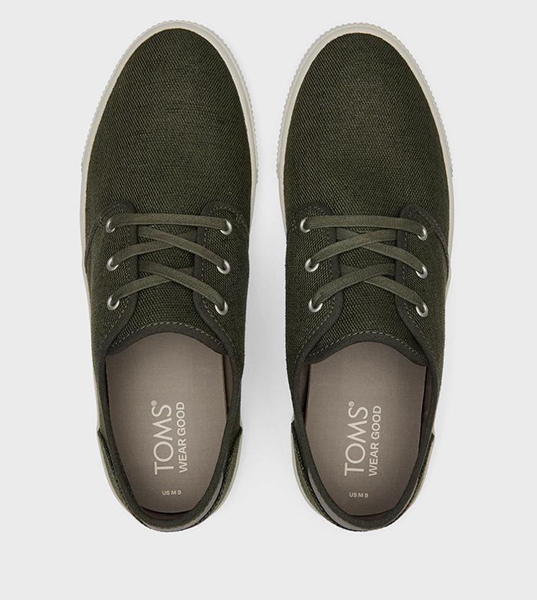 Green store casual shoes