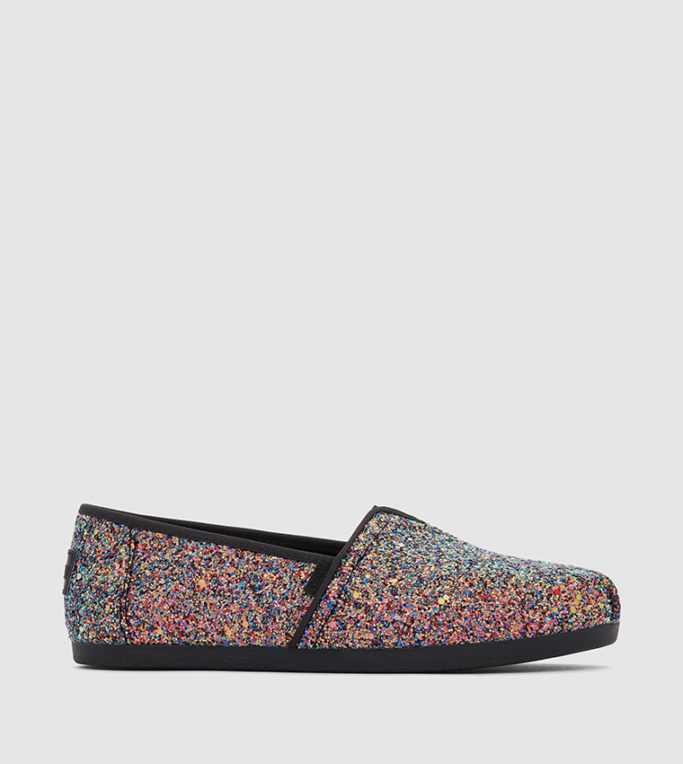 ALPARGATA Glitter Slip-On Shoes