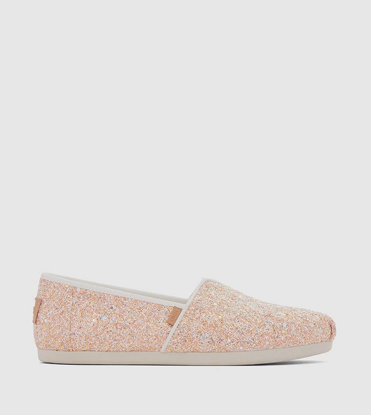 ALPARGATA Glitter Slip-On Shoes
