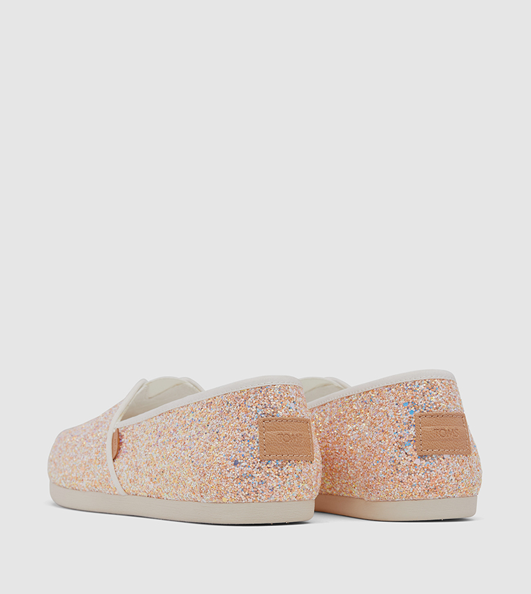 ALPARGATA Glitter Slip-On Shoes