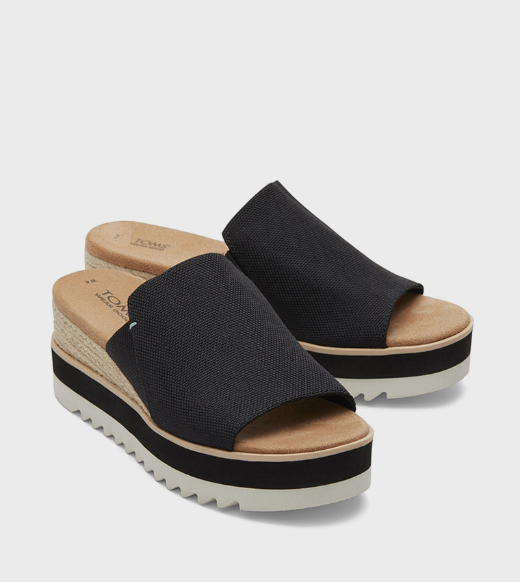 DIANA Open Toe Wedge Sandals
