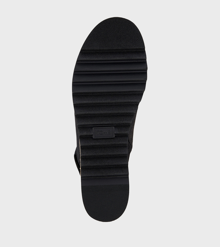 DIANA Criss-Cross Wedge Sandals