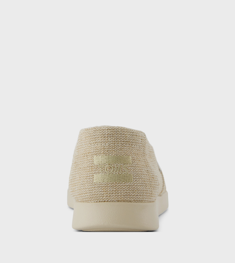 ALPARGATA PLUS Logo Label Slip-On Shoes
