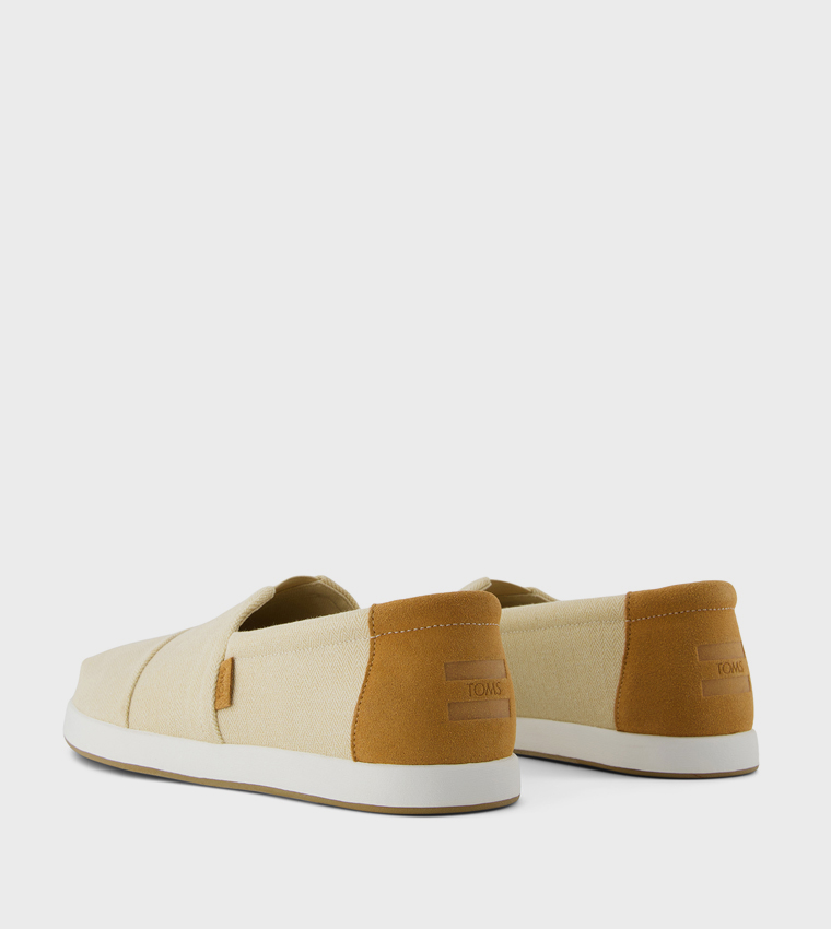 ALP FWD Herringbone Patterned Slip-On Shoes