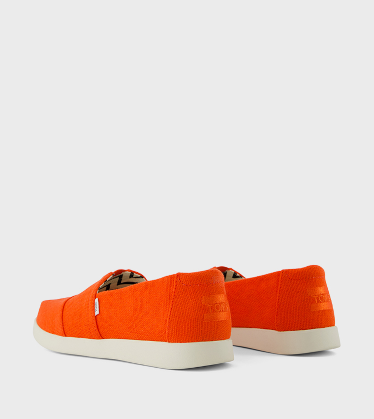Flame Heritage Canvas Slip-On Shoes