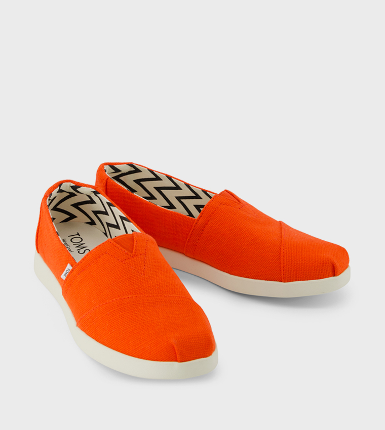 Flame Heritage Canvas Slip-On Shoes