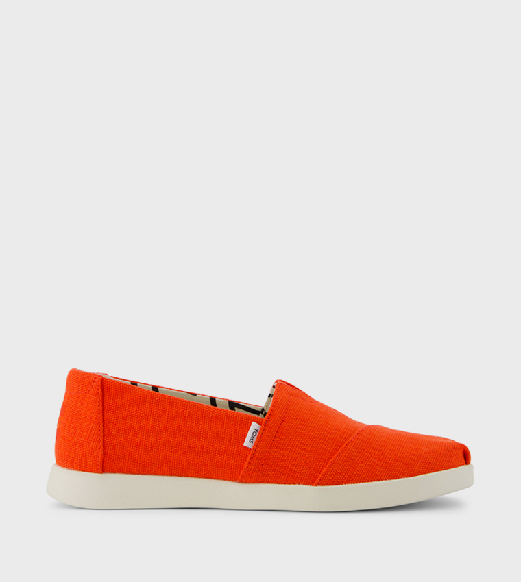 Flame Heritage Canvas Slip-On Shoes