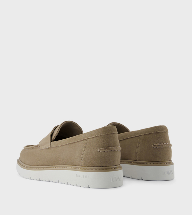 NAVI Round Toe Slip-On Loafers