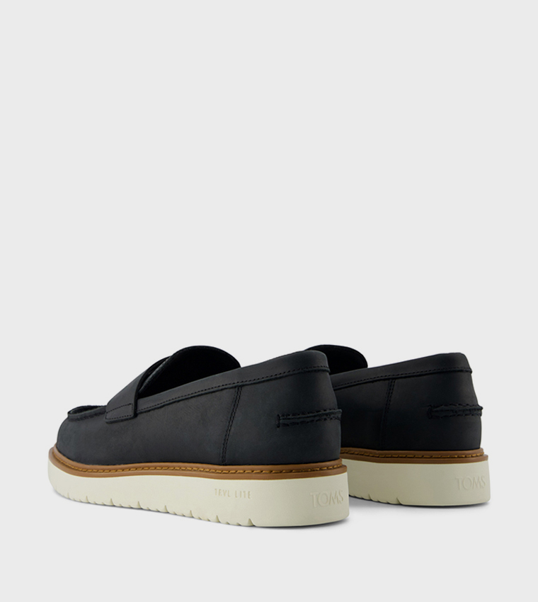 NAVI Round Toe Slip-On Loafers