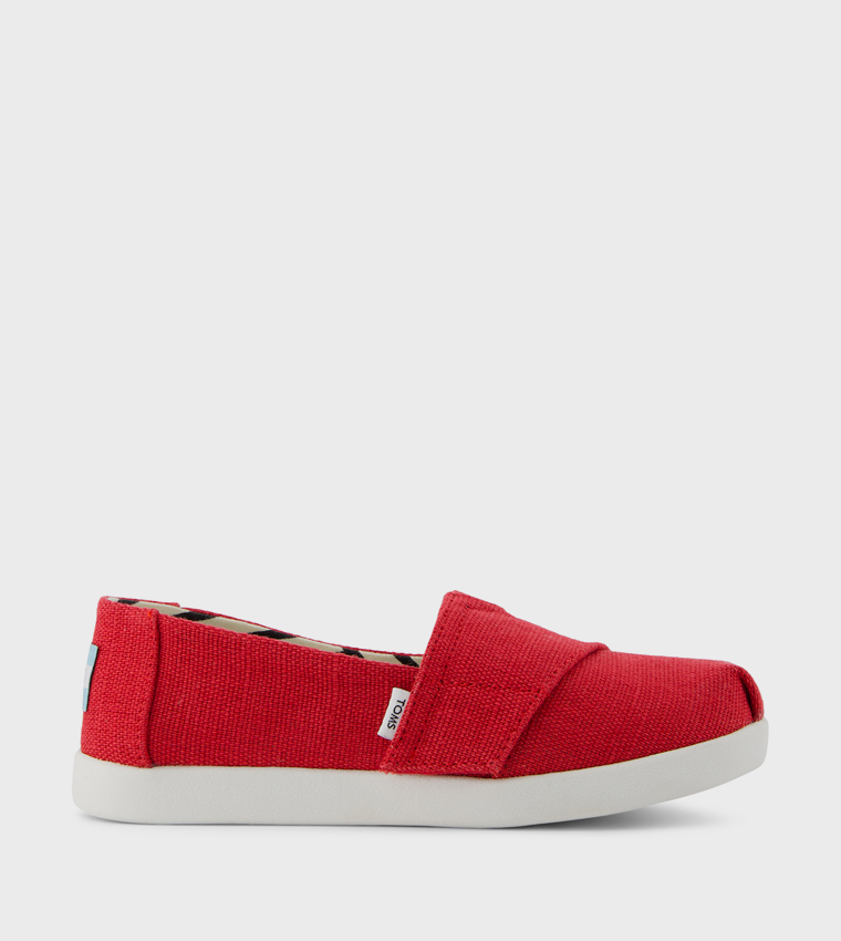 Heritage Canvas Velcro Closure Shoes
