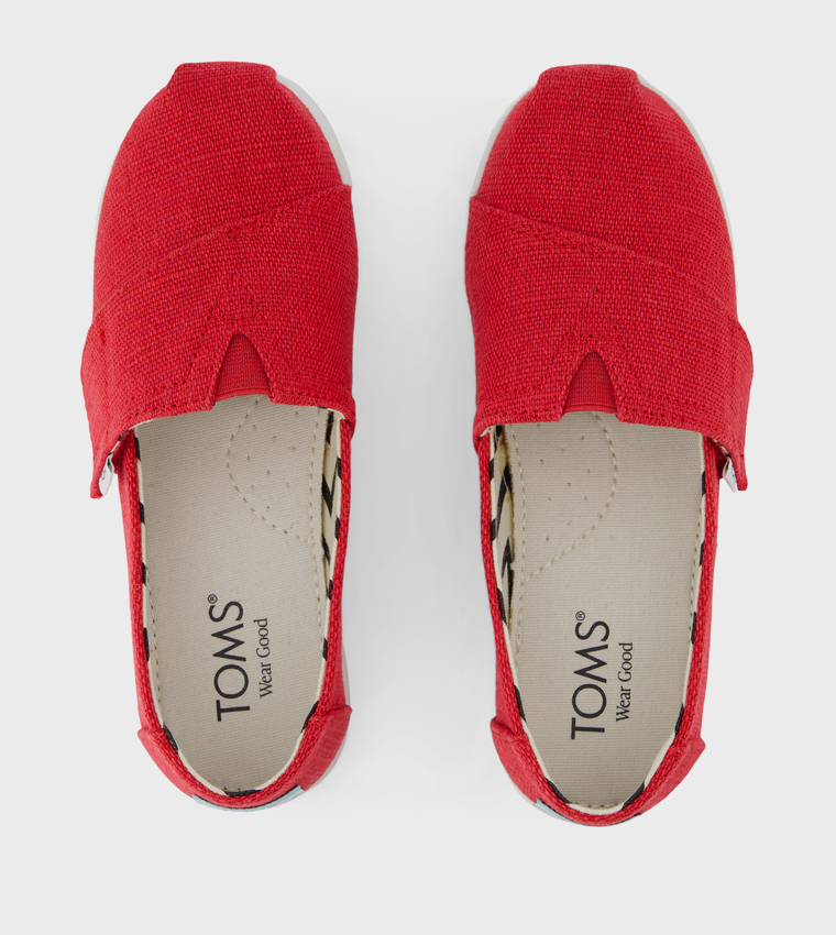 Heritage Canvas Velcro Closure Shoes