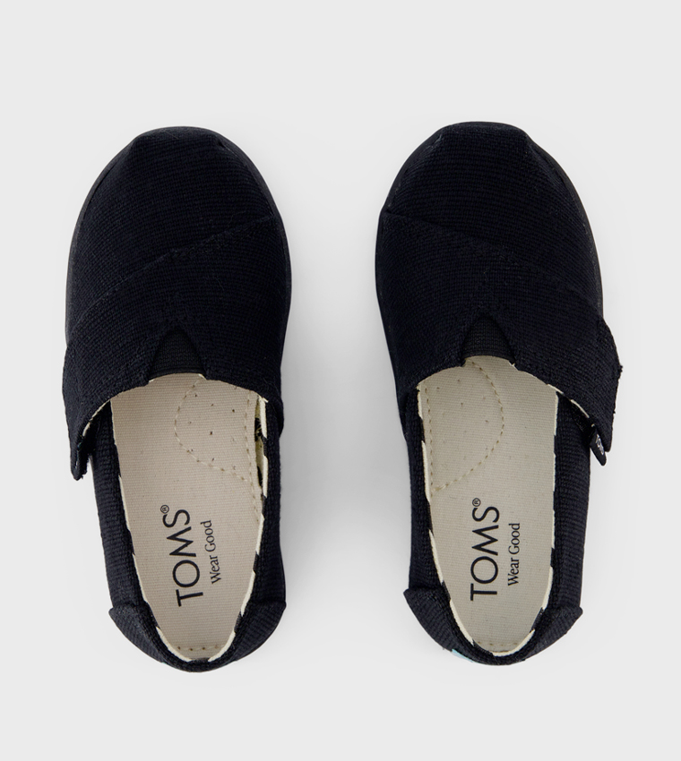 Heritage Canvas Velcro Closure Shoes