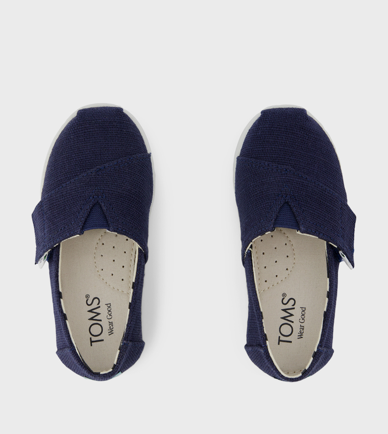 Heritage Canvas Velcro Closure Shoes
