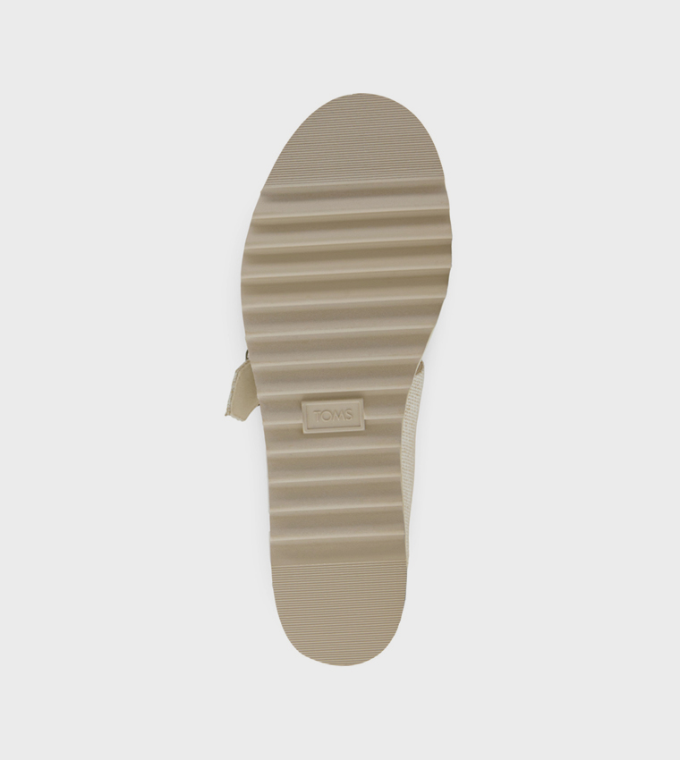 DIANA Buckle Detail Espadrille Wedges