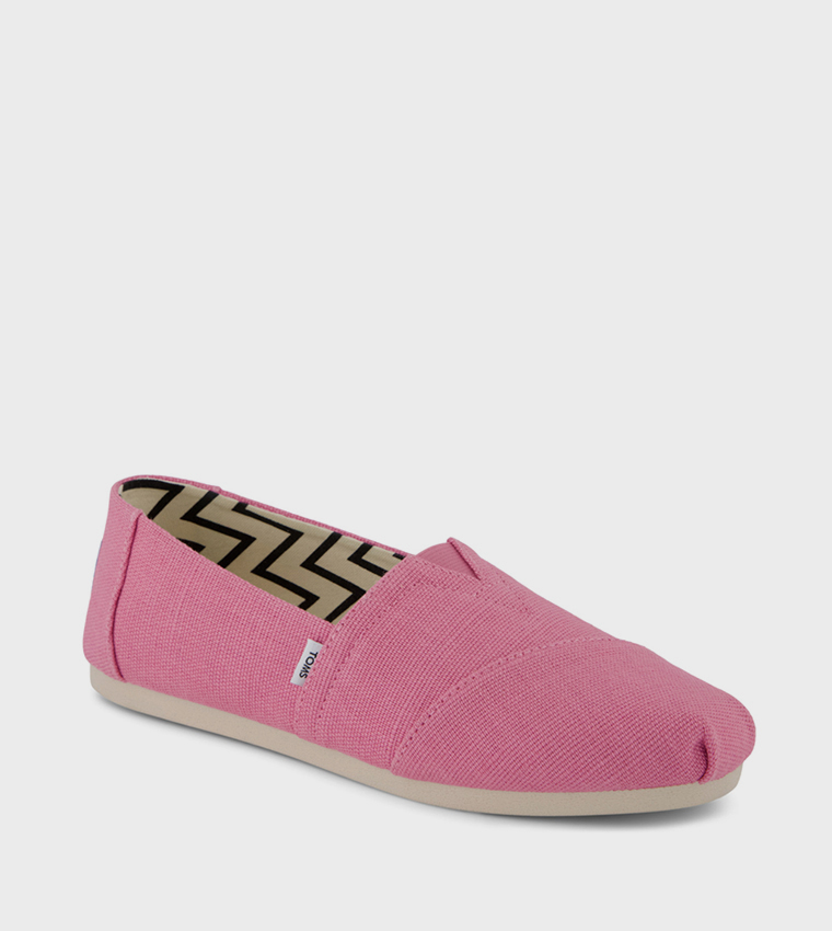 ALPARGATA CLASSIC Logo Label Slip-On Shoes