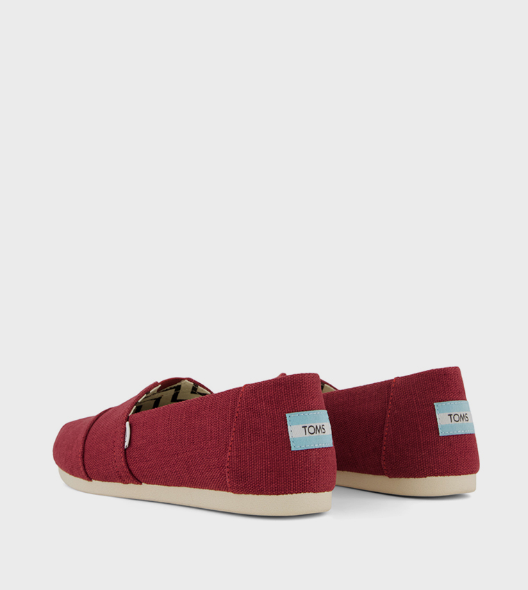 ALPARGATA CLASSIC Logo Label Slip-On Shoes