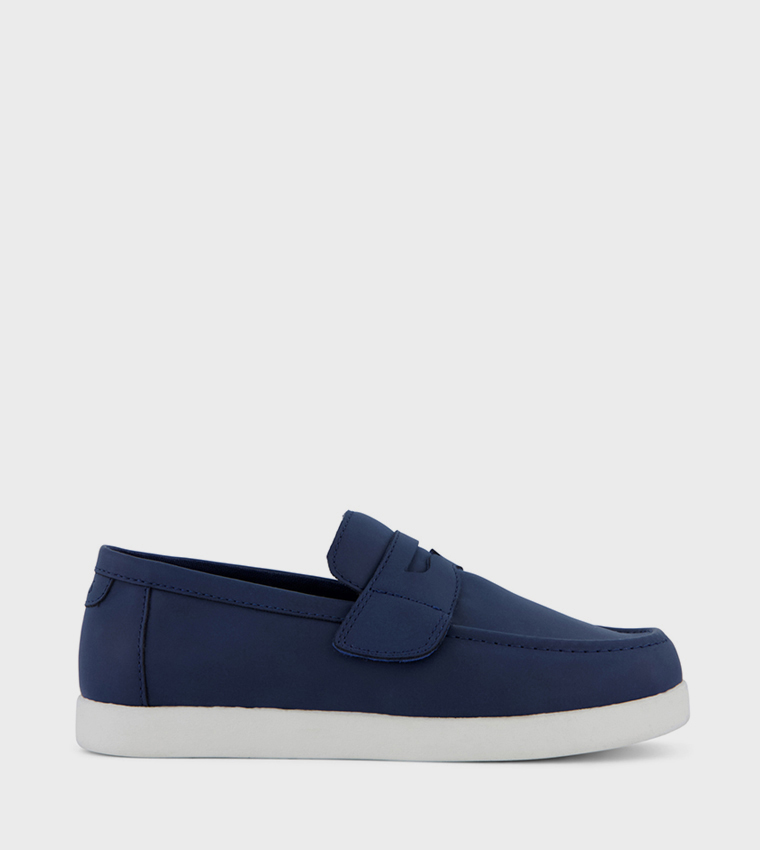 OLIVER Nubuck Slip-On Shoes