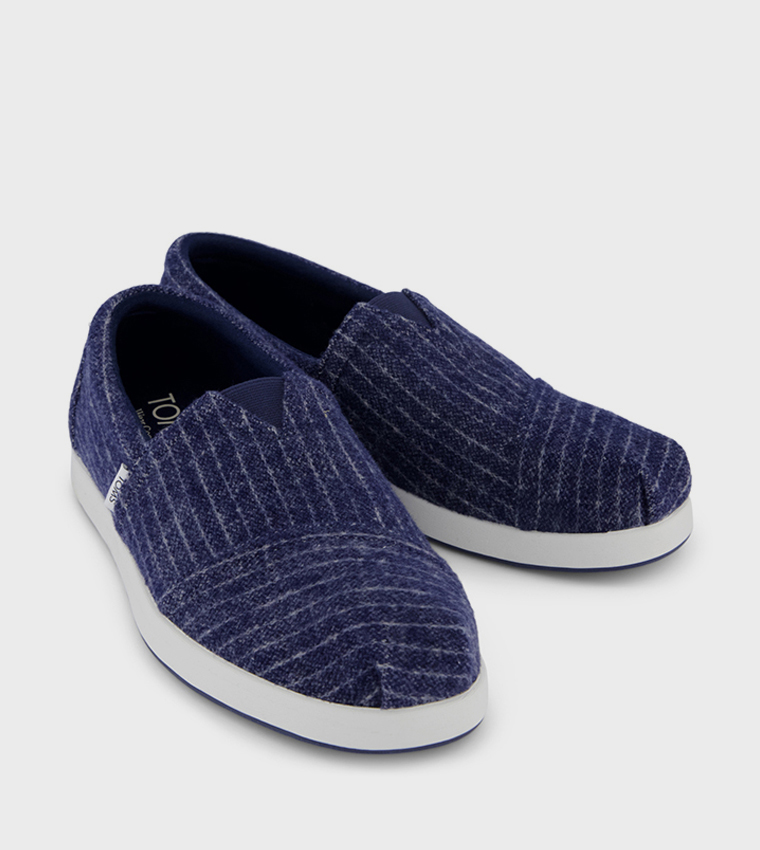 ALP FWD Striped Slip-On Shoes