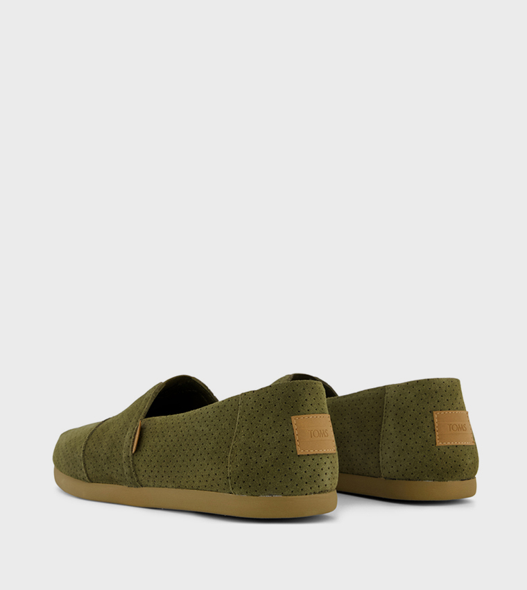 ALPARGATA CLASSIC Logo Label Slip-On Shoes