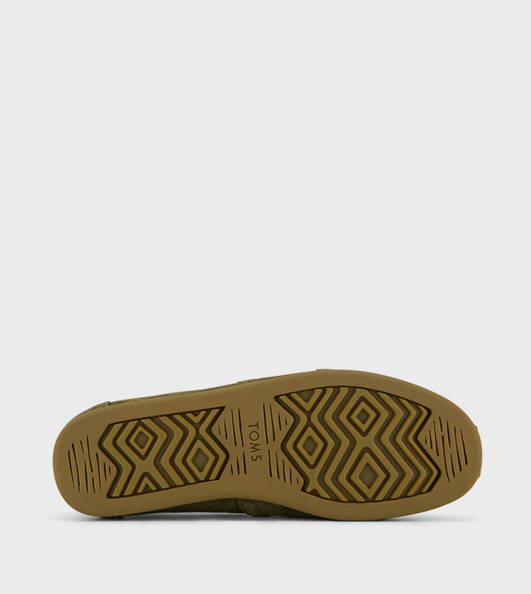 ALPARGATA CLASSIC Logo Label Slip-On Shoes