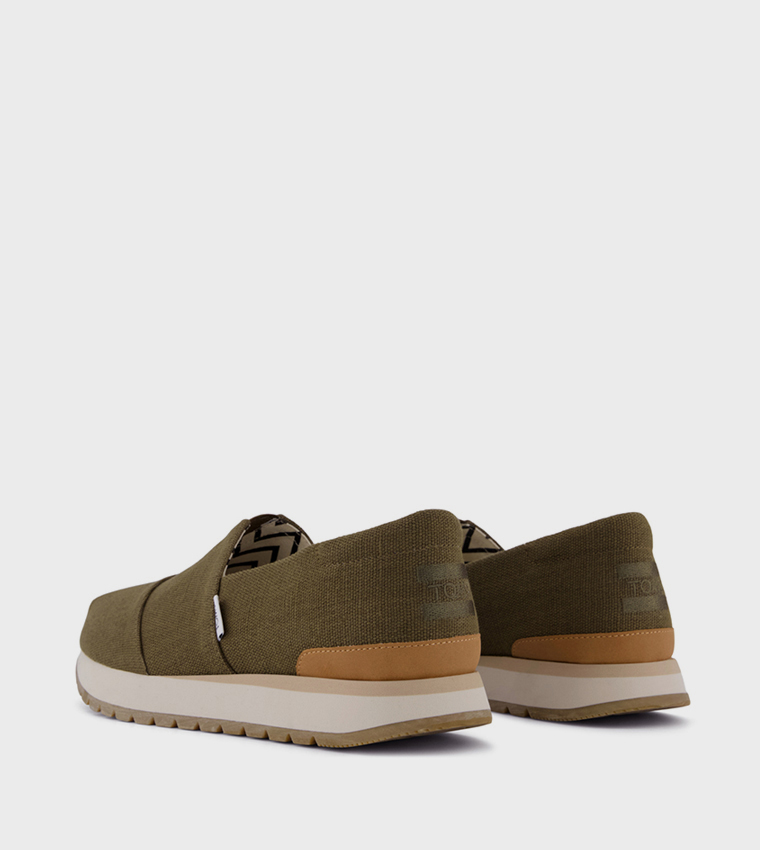 RESIDENT PLUS Logo Label Slip-On Shoes