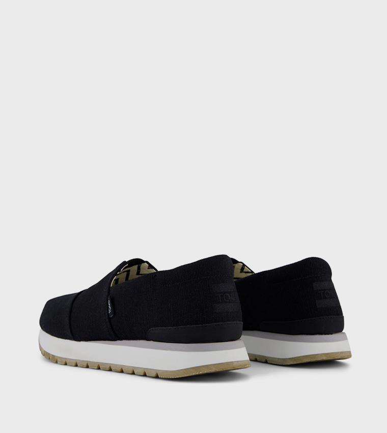 RESIDENT PLUS Logo Label Slip-On Shoes