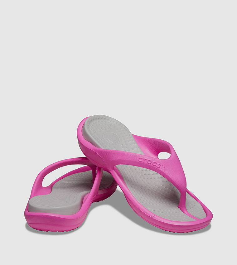 Buy Crocs Womens Athens Flip Flops Electric Pink