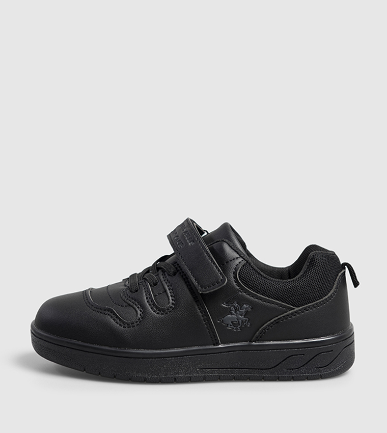Logo Detail Velcro Closure Shoes