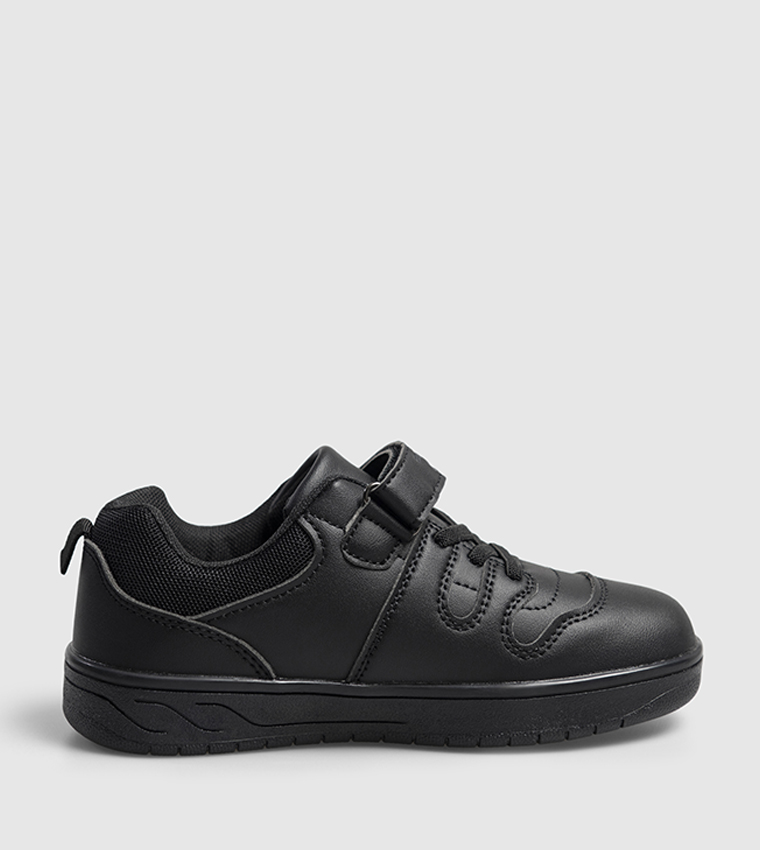 Logo Detail Velcro Closure Shoes