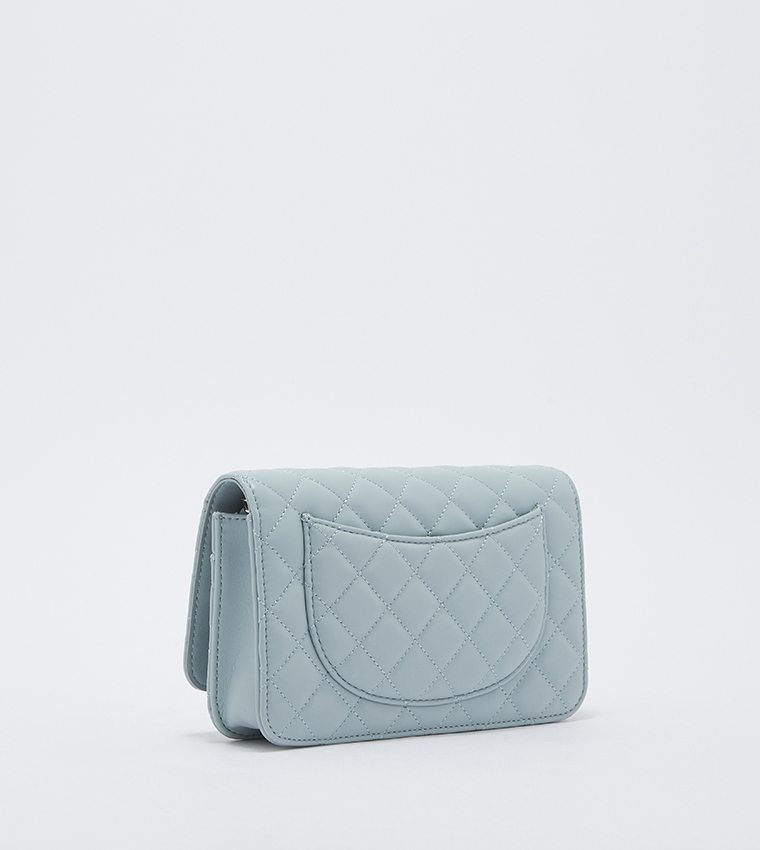 ★CHARLES&KEITH★Quilted Flip-Lock Clutch クラッチ/送料込 Buy Charles & Keith Quilted Flip Lock Clutch Blue In Blue