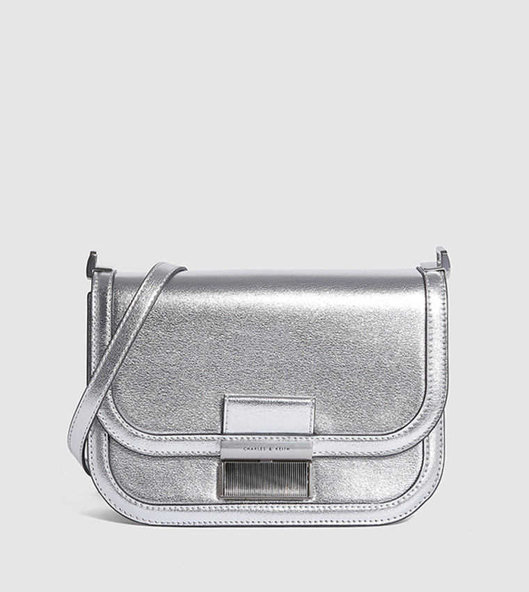 Metallic Charlot Crossbody Bag