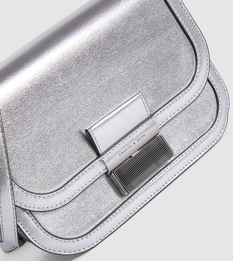 Metallic Charlot Crossbody Bag
