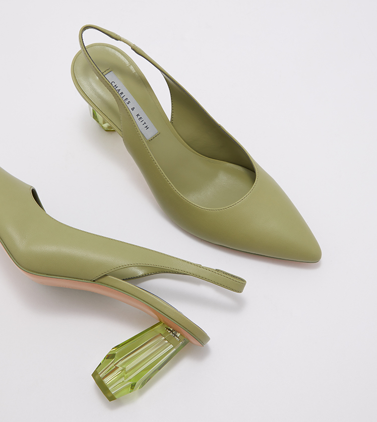 Sage on sale green pumps