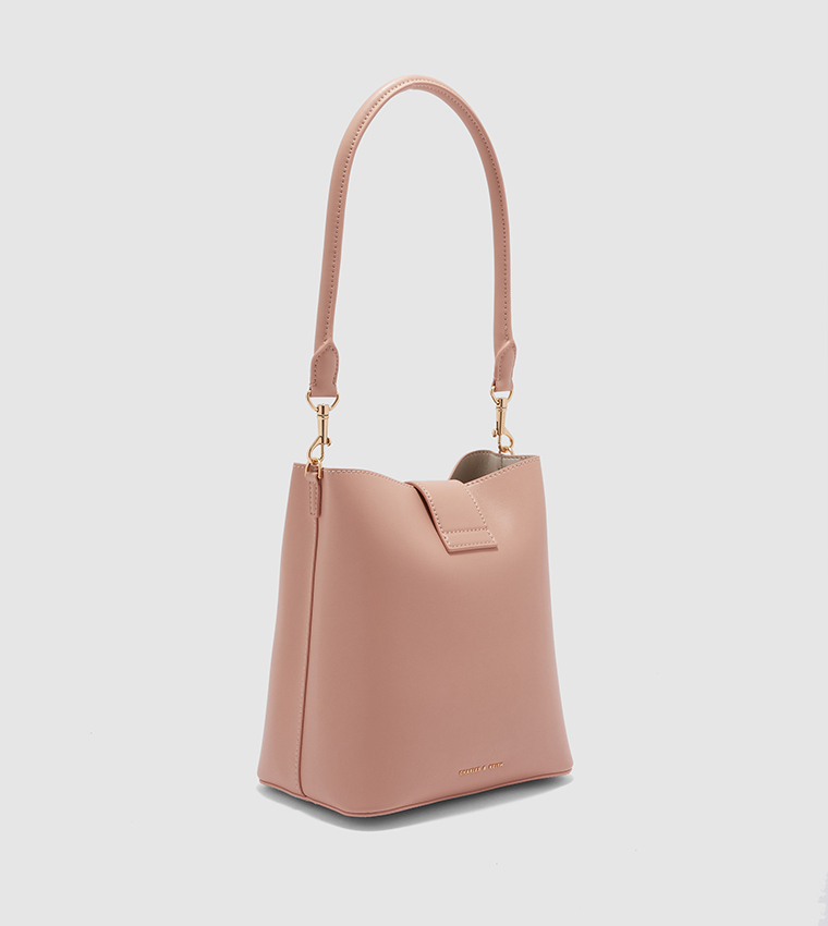 Buy Charles Keith Chain Handle Bucket Bag In Pink 6thStreet UAE