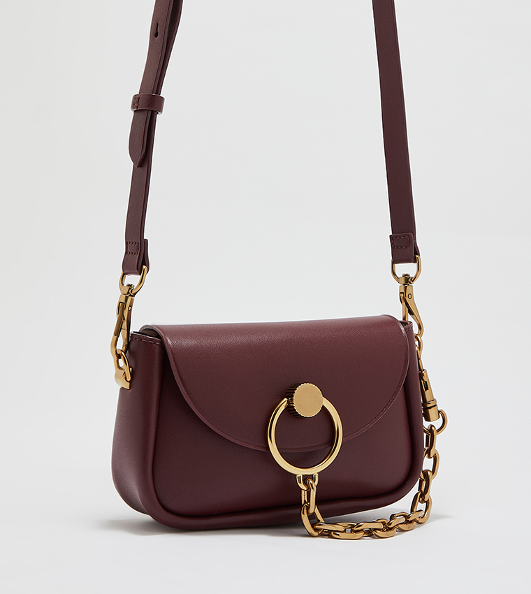 Saddle Bag Charles And Keith Chunky Chain Link Shoulder Bag Buy